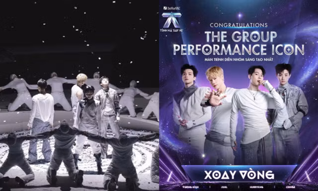 Tinh Hà “Say Hi”: Xoay Vòng bất ngờ thắng giải The Group Performance Icon