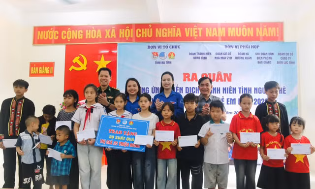 Tuổi trẻ Hà Tĩnh, Lâm Đồng ra quân Chiến dịch Thanh niên tình nguyện Hè năm 2026