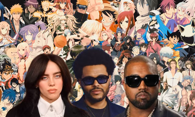 Khi anime bước vào thế giới âm nhạc của The Weeknd, Kanye West và Billie Eilish