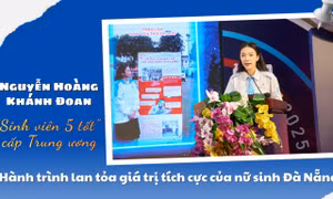 Dấu ấn ‘Sinh viên 5 tốt’ cấp Trung ương: Hành trình lan tỏa giá trị tích cực của nữ sinh Đà Nẵng