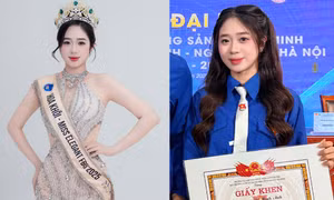 Hoa khôi ghi dấu với danh hiệu Sinh viên 5 tốt, tích cực trong phong trào Đoàn - Hội