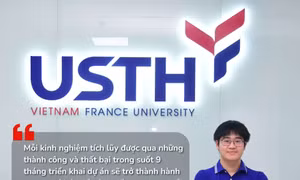 Dự án 'ẵm trọn' bộ ba giải thưởng ấn tượng của chàng trai ngành Kỹ thuật Hàng không 