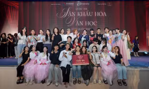 Đội thi Khoa Ngôn ngữ Hàn Quốc, ĐH Phenikaa đạt Giải Ba chung cuộc.