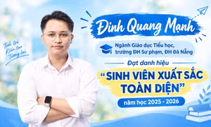 Nam sinh Sư phạm xuất sắc toàn diện, năng nổ trong công tác Đoàn - Hội