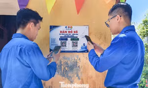 Quét mã QR, nghe người trẻ kể chuyện quê hương