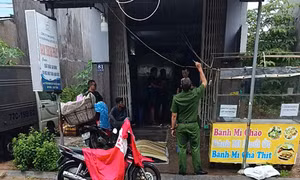 Hiện trường xảy ra sự việc. Ảnh: HSCN