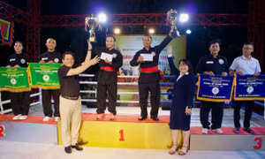 Mãn nhãn những màn tranh tài võ cổ truyền tranh cúp Hoàng đế Quang Trung