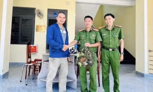 Phát hiện động vật quý hiếm đi lạc vào khu dân cư