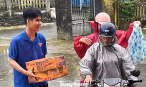 Vừa thoát lũ lại chung tay vì người dân vùng lũ