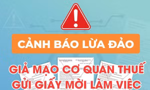 Cảnh báo thủ đoạn giả danh cơ quan thuế để lừa đảo người nộp thuế