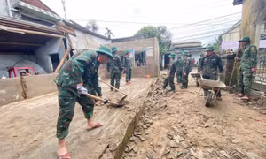 Vùng sạt lở tại Huế còn nhiều hộ dân cần bố trí tái định cư