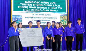 Phát huy vai trò thanh niên trong truyền thông chính sách giảm nghèo qua không gian mạng