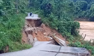 Thiệt hại do mưa lũ ở Đà Nẵng tiếp tục tăng