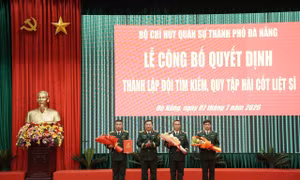 Đà Nẵng thành lập đội tìm kiếm, quy tập hài cốt liệt sĩ lâm thời