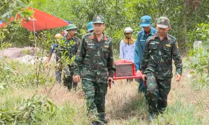 Quảng Ngãi quy tập thêm hai hài cốt liệt sĩ, một trường hợp khả năng xác định đúng danh tính 