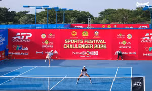 Hơn 100 tay vợt hàng đầu dự ATP Challenger 50 Phan Thiet