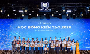 Học bổng Kiến tạo mùa 6 của Vinschool: Trao cơ hội để học sinh kiến tạo tương lai
