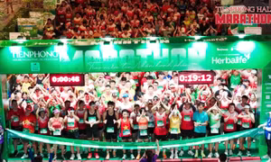 Hàng ngàn runner lan tỏa lối sống xanh qua giải chạy Tiền Phong Half Marathon 2025