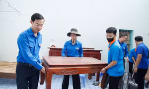 Tuổi trẻ Bắc Ninh đội nắng 40 độ, tăng tốc mặt bằng sân bay Gia Bình