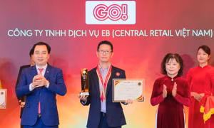 Gạo GO! ST25 lúa tôm lọt top 10 Sản phẩm - Dịch vụ xanh - Bền vững 2025