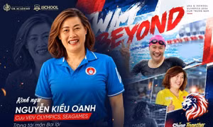 Huyền thoại đường đua xanh Nguyễn Kiều Oanh đồng hành cùng UKA & iSCHOOL Olympics 2026