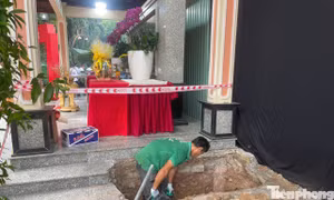 Di dời tạm thời bia tưởng niệm ở công viên Lê Thị Riêng để mở rộng tìm kiếm hài cốt liệt sĩ