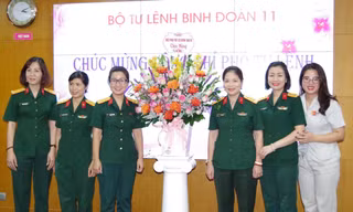 Bổ nhiệm trung tá Ninh Thu Trang giữ chức vụ Phó Tư lệnh Binh đoàn 11