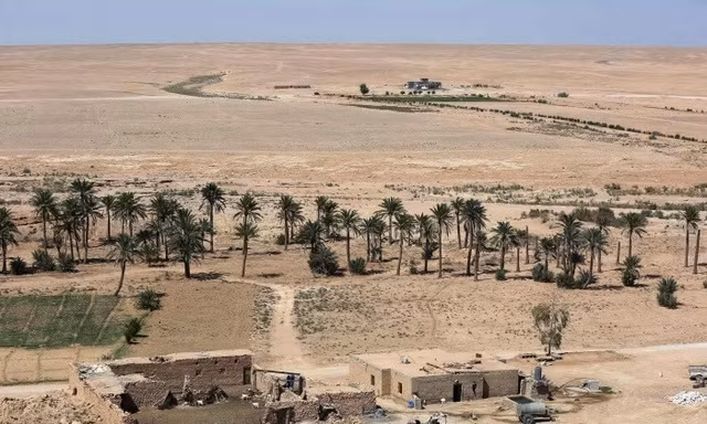 Vùng sa mạc phía Tây Iraq rộng lớn và dân cư thưa thớt. Ảnh: Getty Images.