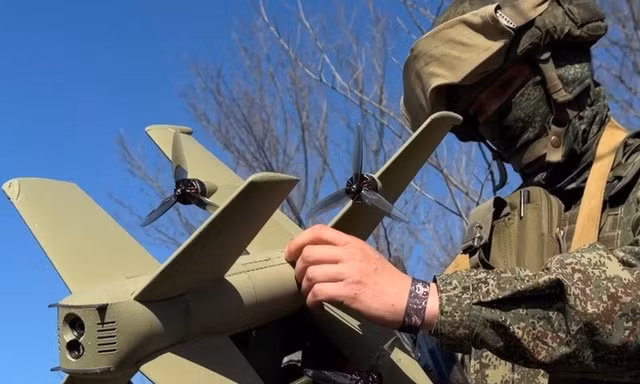Nga mới đây quyết định đưa UAV đánh chặn và vũ khí laser vào lực lượng trực chiến bảo vệ không phận và biên giới quốc gia. Ảnh: Bộ Quốc phòng Nga/MK.