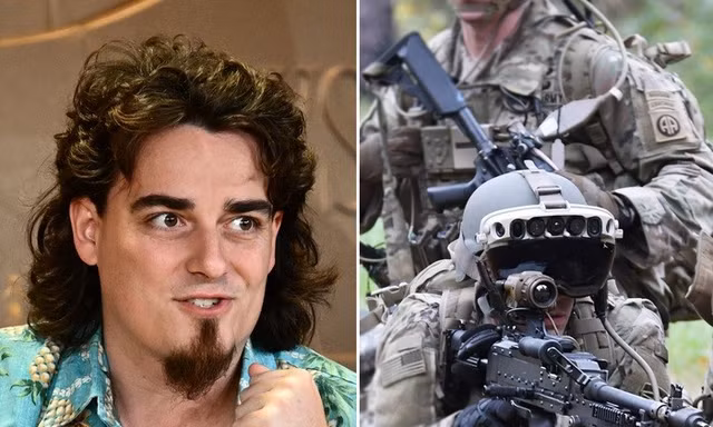 Doanh nhân Palmer Luckey - người biến công nghệ dân dụng thành vũ khí. Ảnh: Business Insdider.