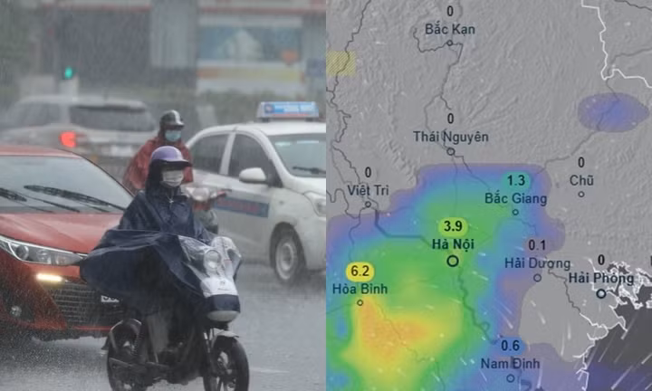 Thời tiết Hà Nội trong ngày 10/10: Có khả năng mưa, nhiệt độ giảm