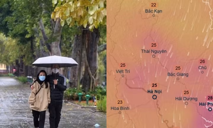 Hà Nội sắp đón 2 đợt không khí lạnh, nhiệt độ giảm còn bao nhiêu?