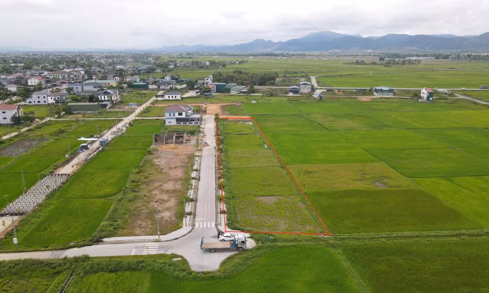 Đất vùng quê có lô giá khởi điểm gần 5 tỷ: 13 lô còn lại không có người đấu