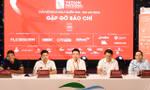 BTC Giải Vô địch Golf Quốc gia - Gia Lai 2025 trao đổi với báo chí. Ảnh: Trọng Tài