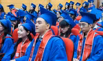 Sinh viên Trường ĐH Y Hà Nội trong lễ tốt nghiệp năm 2025 vừa qua Ảnh: NGHIÊM HUÊ
