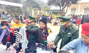 Bộ đội Biên phòng Sơn La kêu gọi, hỗ trợ quà tặng trị giá gần 3,9 tỷ đồng để dân bản đón Tết