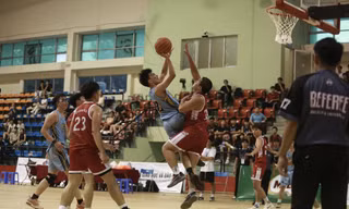 72 đội bóng rổ tranh tài tại vòng loại miền Bắc Đại hội Thể thao sinh viên toàn quốc 2026 
