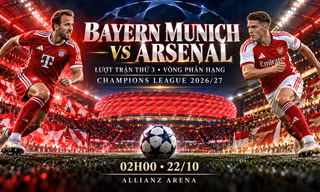 Nhận định Bayern Munich vs Arsenal, 02h00 ngày 22/10: Kỳ phùng địch thủ