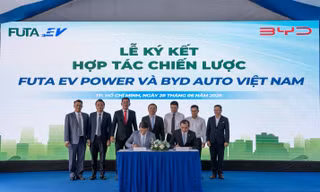 FUTA EV Power và BYD Auto Việt Nam ký kết hợp tác phát triển hạ tầng sạc xe điện, thúc đẩy giao thông xanh tại Việt Nam