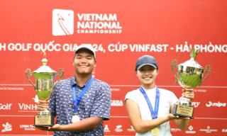 Nguyễn Đức Sơn và Lê Chúc An bảo vệ danh hiệu tại Giải Vô địch Golf Quốc gia – Gia Lai 2025