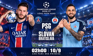 Nhận định PSG vs Slovan Bratislava, 02h00 ngày 10/9: Nhà vua xuất trận