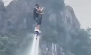 Sự cố flyboard rơi tự do ở Ninh Bình: Cần chuẩn hóa an toàn cho trò chơi mạo hiểm