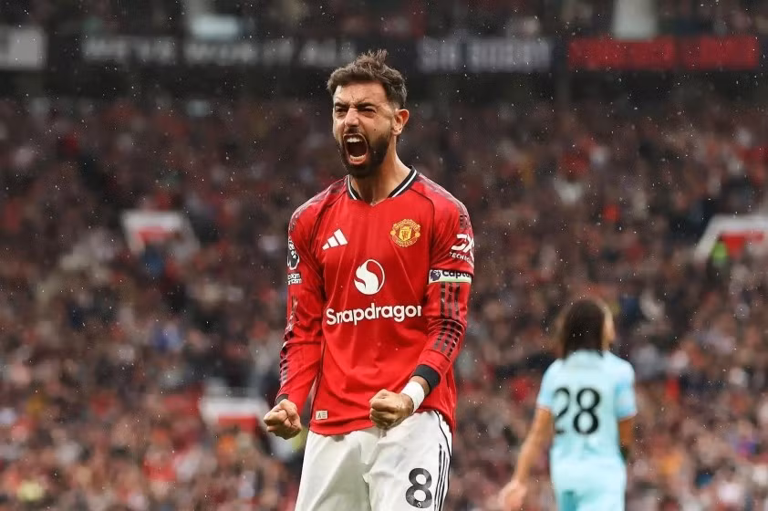 Bruno Fernandes bùng nổ ở mùa giải 2025/2026.