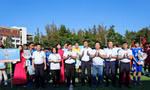 Bí thư thứ nhất T.Ư Đoàn dự lễ khai mạc giải bóng đá Thanh Niên sinh viên quốc tế
