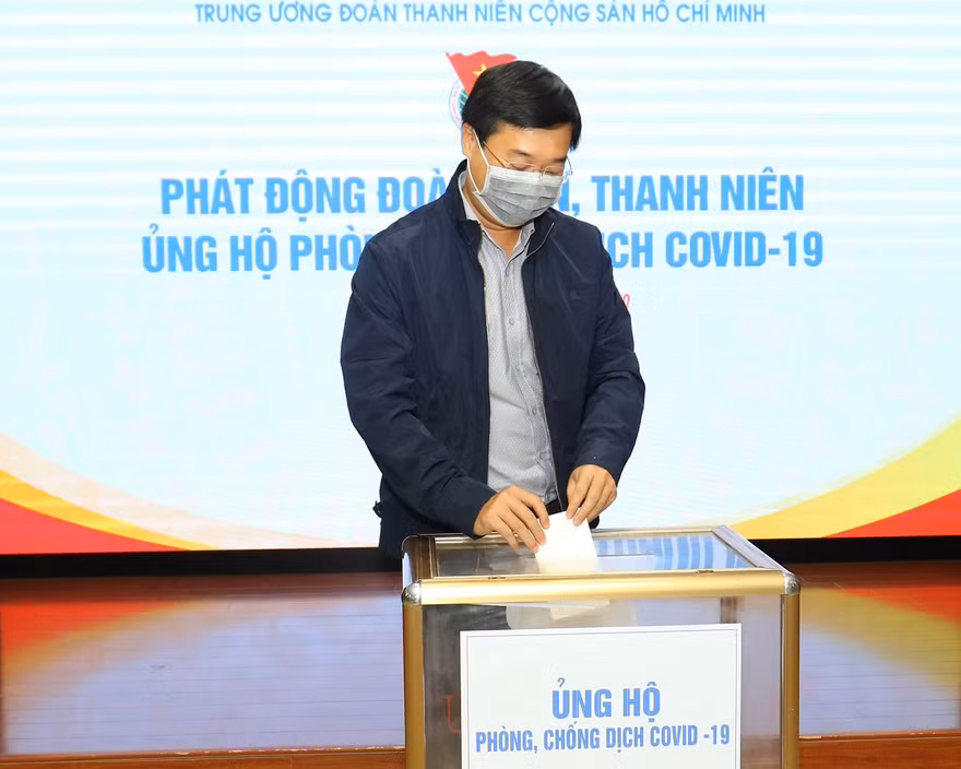 T.Ư Đoàn phát động ủng hộ phòng chống dịch Covid-19
