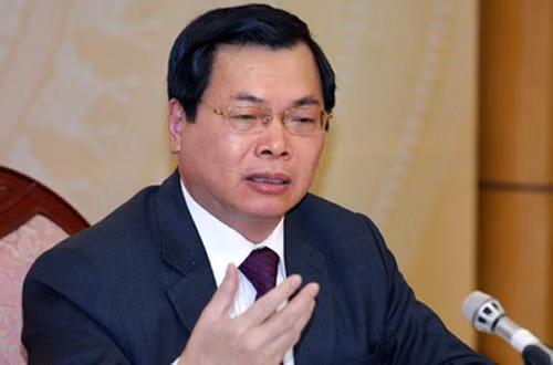 Bị cáo Vũ Huy Hoàng - nguyên Bộ trưởng Bộ Công thương.