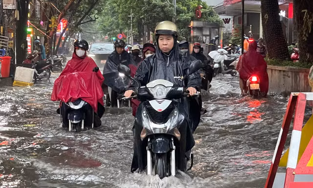 Từ đêm nay, miền Bắc bước vào đợt mưa rất lớn