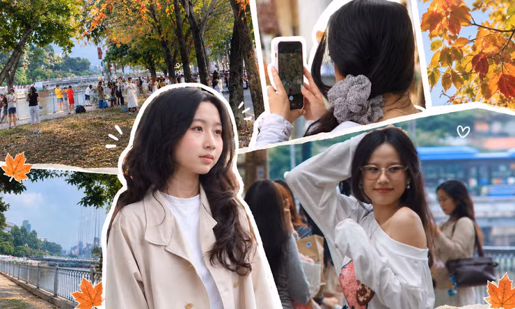 Đường Trường Sa ở TP.HCM đang “vào Thu” rất dịu, Gen Z "đổ bộ" check-in
