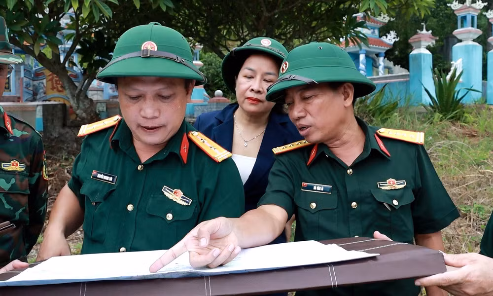 Bắt đầu khảo sát khu vực nghi chôn 140 liệt sĩ ở Huế