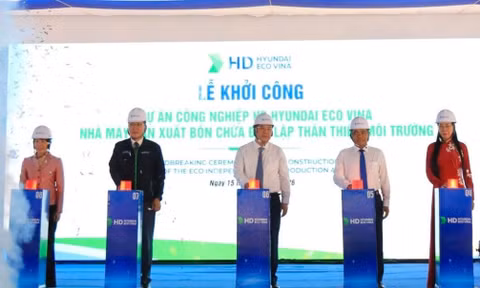 Khởi công dự án sản xuất bồn chứa thân thiện môi trường 116 triệu USD 